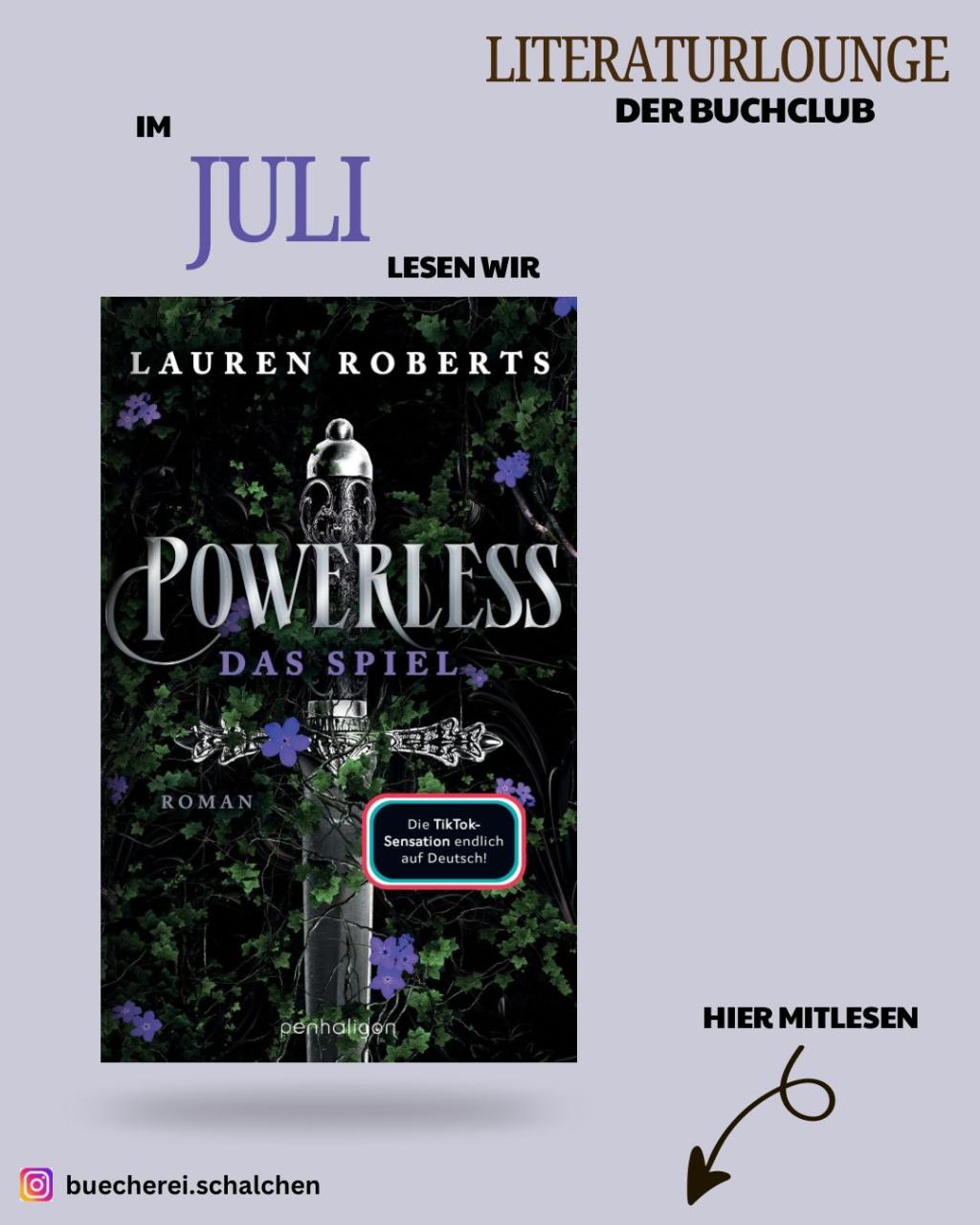 LiteraturLounge Juli 2025